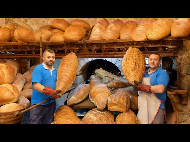 Biggest turkish breads! You've never seen before! Turkish street foods