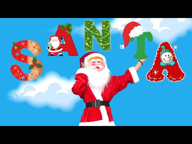 S-A-N-T-A and O-L-A-F | Christmas Dance | Kids songs & nursery rhymes - Kuku & Cucudu