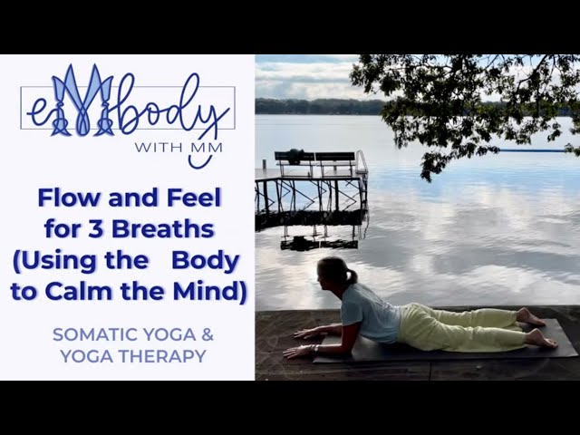 Flow & Feel With 3 Breaths (Using The Body to Calm The Mind)