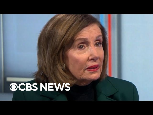 Should Democrats work with Trump? Nancy Pelosi weighs in