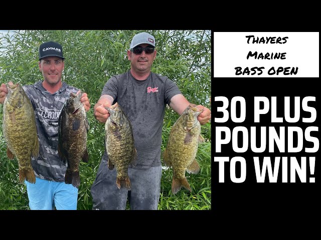 Thayers Marine Bass Tournament on the St Lawrence River