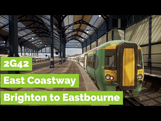 Train Sim World 2 on Xbox Series X - 2G42 Brighton to Eastbourne - Class 377