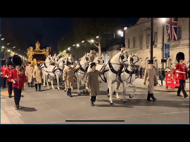 Super Spectacular Extremely Rare Midnight Rehearsals Of The King’s Coronation