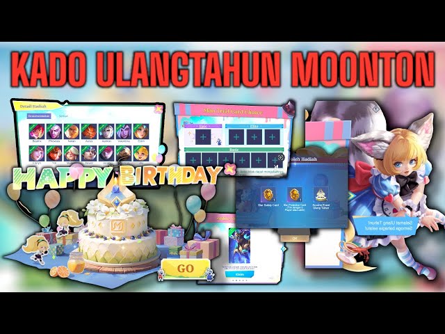 🎉 HADIAH ULANG TAHUN DARI MOONTON! Hero Gratis, Trial Skin, dan Banyak Lagi! 🎁