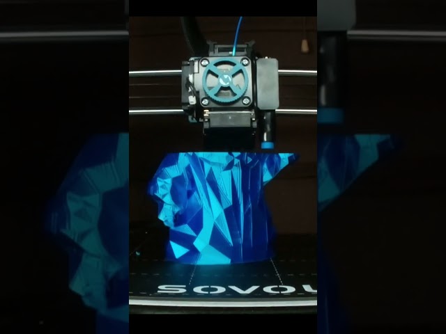 Blue Grogu  3D Print Time lapse - Sovol SV06 Plus