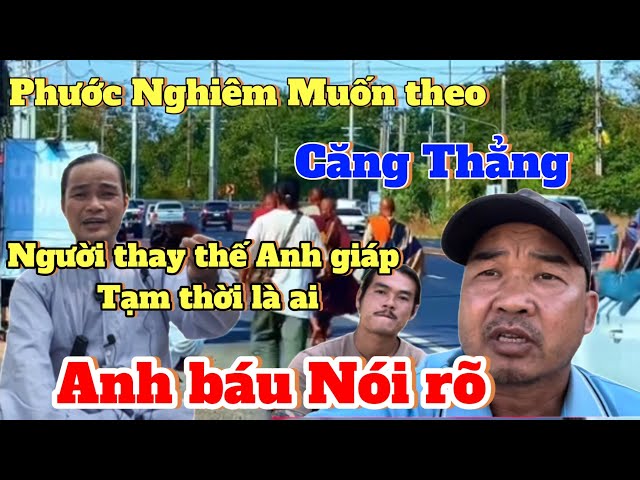 Phước nghiêm muốn theo thầy minh tuệ. anh báu liền ngăn kịp thời. người thay anh khả giáp là ai.