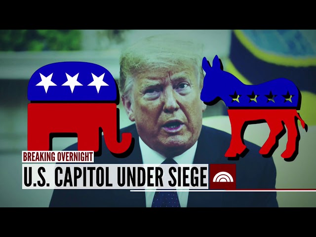 Today Show 1/7/21 Intro - U.S. Capitol Under Siege