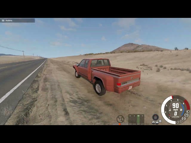 BeamNG.Drive- Trying to make an All-Terrain truck, Starting in the dunes.