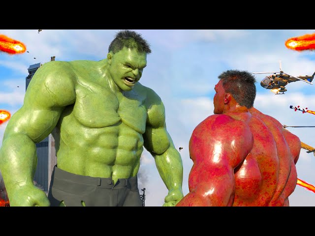 Captain America: Hulk vs Red Hulk Brave New World | Only Action [4K]