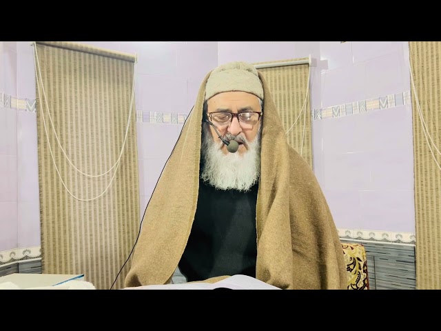 Maulana Muhammad tayyib Panjpir /Dars e Quran