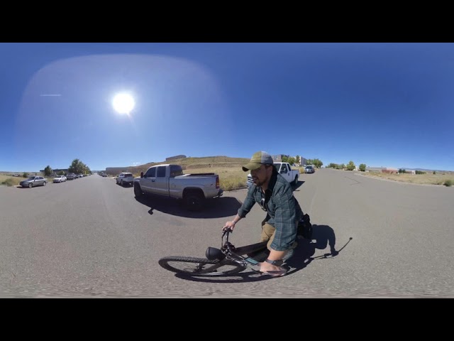 First Ride VR360 On Vintage Electric E-Bike