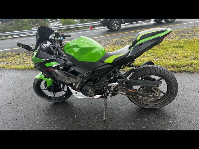 I Crashed my Ninja 400….Sad Day | #3