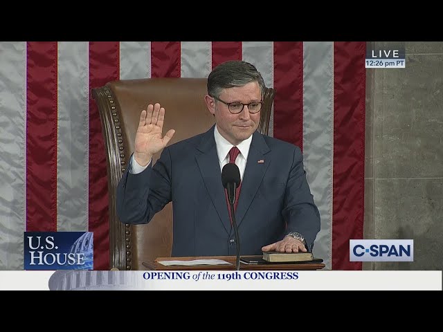 Opening Day of 119th Congress - House of Representatives