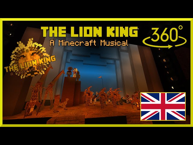 Minecraft Lion King 360 Experience - Circle of Life [4K 360°]