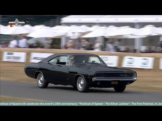 Mustang and Charger Recreate Classic Bullitt Chase At Goodwood Hill Climb