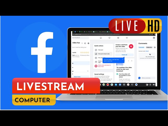 How To Livestream On Facebook PC With A Free Software