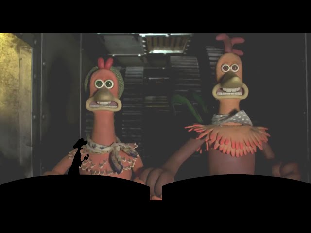 Timon and Pumbaa Interrupt 5 Chicken Run