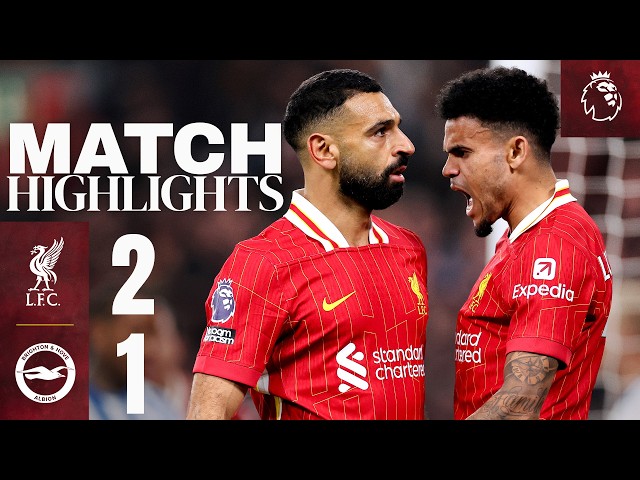 Highlights: Salah STUNNER Completes Quick-Fire Comeback! | Liverpool 2-1 Brighton