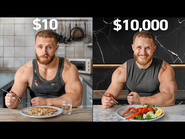 $10 vs $10,000 Bodybuilding