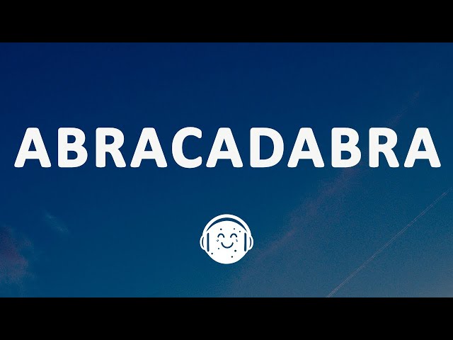 Lady Gaga - Abracadabra (Lyrics)