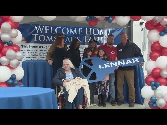 Veteran and family receive mortgage-free home in Fresno