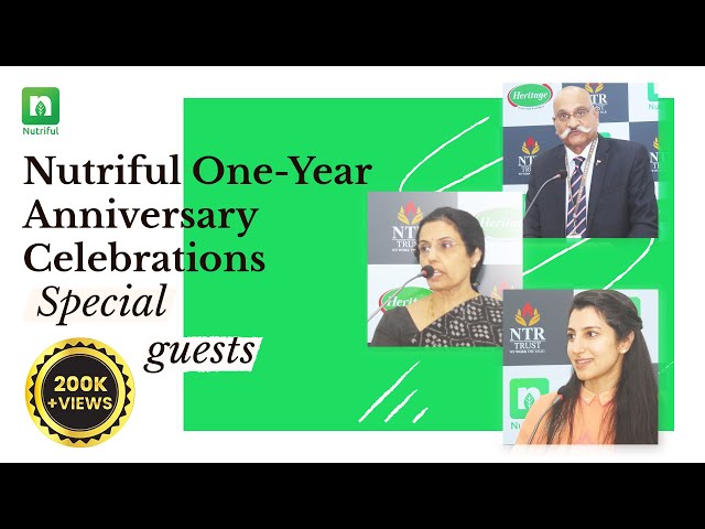 Nutriful One-Year Anniversary Celebrations | #Nara Bhuvaneshwari #Nara Brahmani