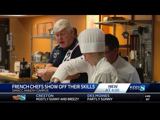 French chefs visit DMACC culinary program