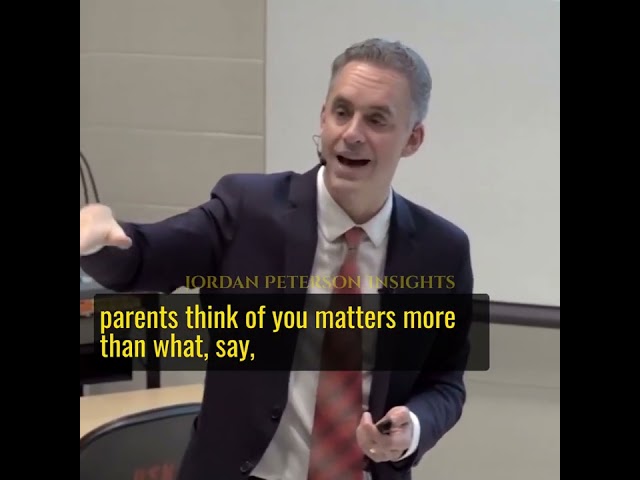 "You Are Still A Child" - Jordan Peterson