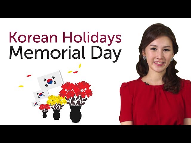 Learn Korean Holidays - Memorial Day