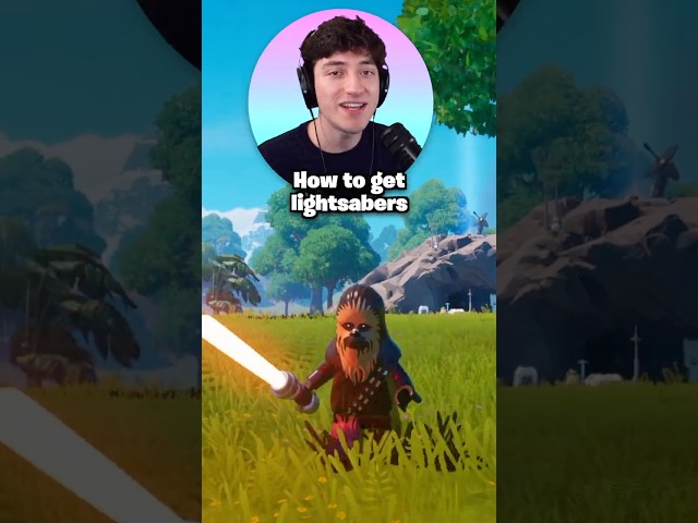 How to Get Lightsabers in LEGO Fortnite!