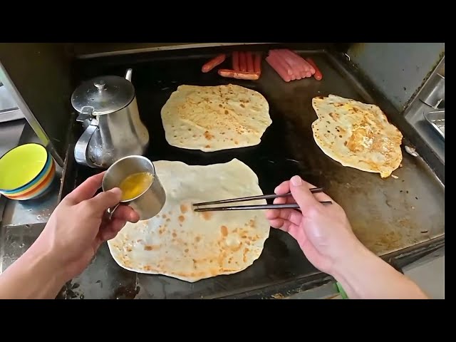 Chinese Street Food cooking asmr breakfast 🥞🍳 ASMR