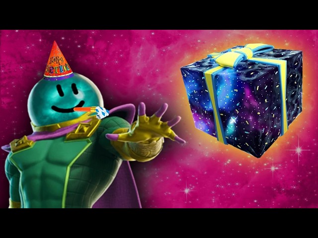 Mysterio Celebrates Fortnite's Birthday