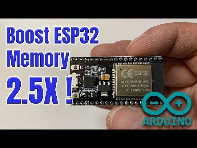 Supercharge Your ESP32: Boost Program Memory by 2.5x Instantly!