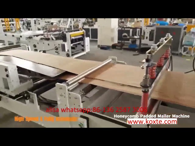 honeycomb mailer making machine