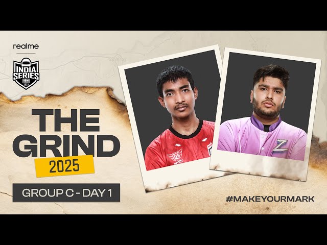 [HINDI] realme BGIS 2025 | THE GRIND | Group C - Day 1