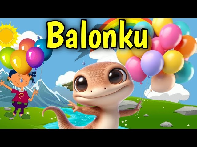 BALONKU//lagu anak anak balita-lagu anak indonesia-cicak di dinding-anakkucing-naik delman//NURKIDS