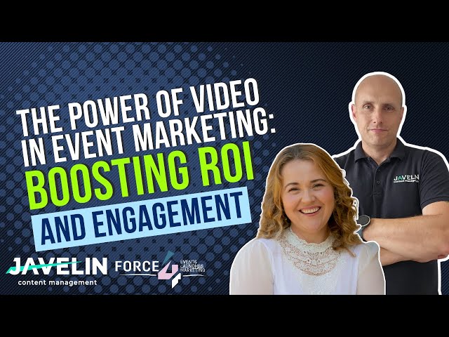 The Power of Video in Event Marketing: Boosting ROI and Engagement