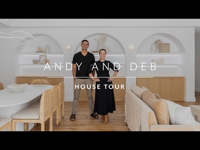 Step inside this modern coastal home with The Block's Deb and Andy | House Tour