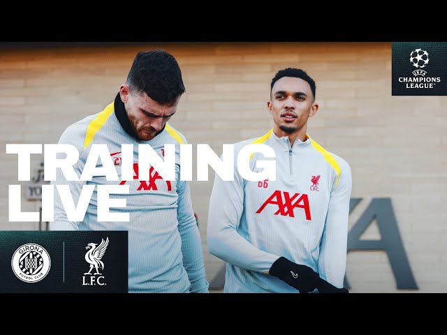 Live Training: Liverpool Prepare For Girona | UEFA Champions League