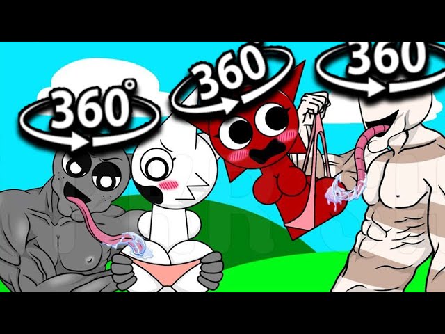 360° VR Incredibox Sprunki OC Mod With SUS Mroona and Wyrum Retake! New version - LOVE EDITION