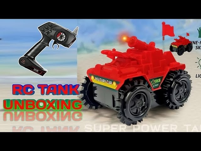 RC TANK UNBOXING || TANK UNBOXING VIDEO || 🚜🛺|| ‎@MR.SAHUWANSIKING