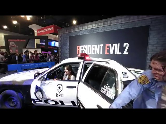 [E3 2018] RESIDENT EVIL 2 - ZOMBIES VR180 3D