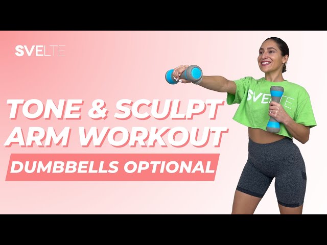 Tone & Sculpt Arm Workout | Dumbbells Optional