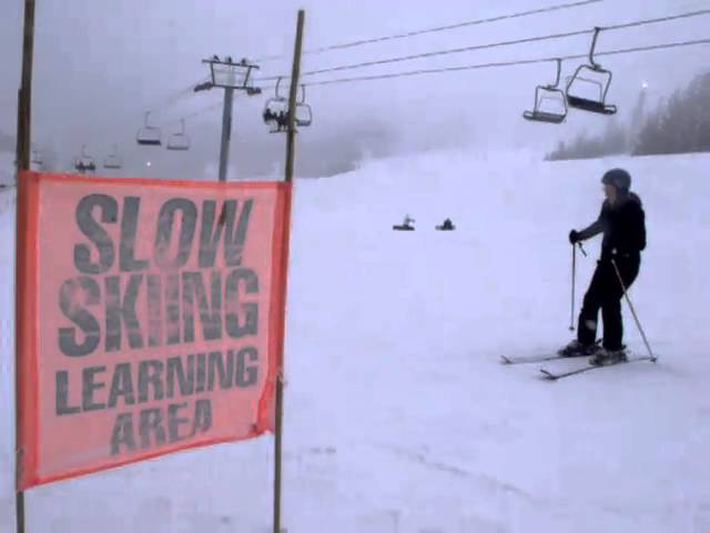 Sarah skiing