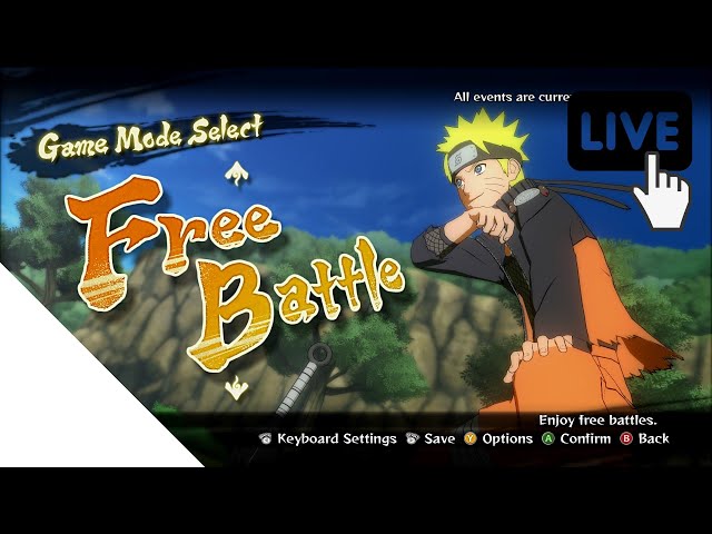 NARUTO SHIPPUDEN UNS 4 - LIVE