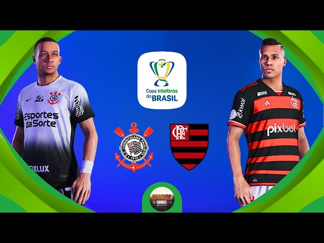 Corinthians X Flamengo - Copa do Brasil - Semi Final | 4K | PS5™