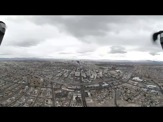 360° Drone Cityscape 4K:  Las Vegas