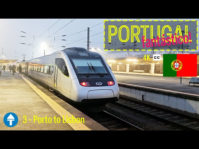 Portugal Fantástico! || 3 - Porto to Lisbon || Trains, Trams, Walk