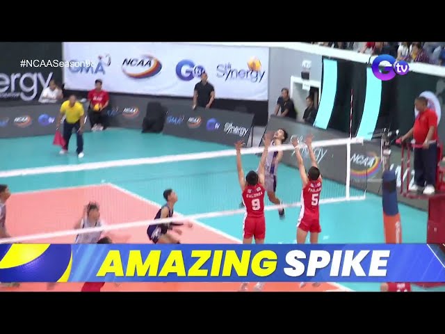 NCAA Season 98 MVB: AC Guinto taking over in Set 5 for Arellano!