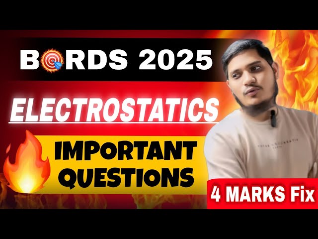 Electric potential due to an electric dipole || physics MOST important questions board exam 2025